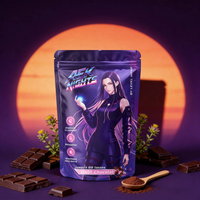 AFK Nights au goût chocolat. Une boisson Level Mana du soir. 